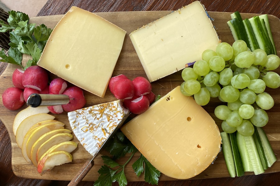 Plateau de fromages affinés