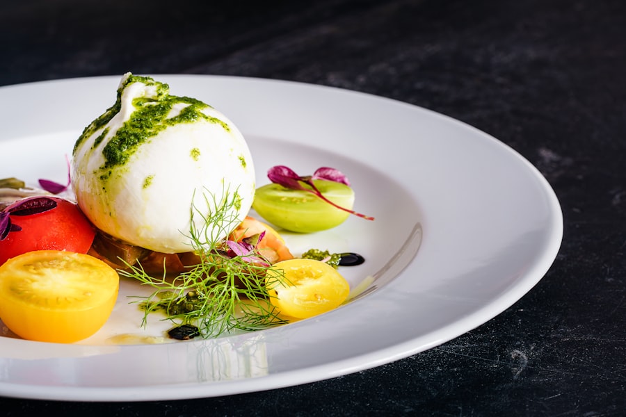 Burrata & tomates anciennes