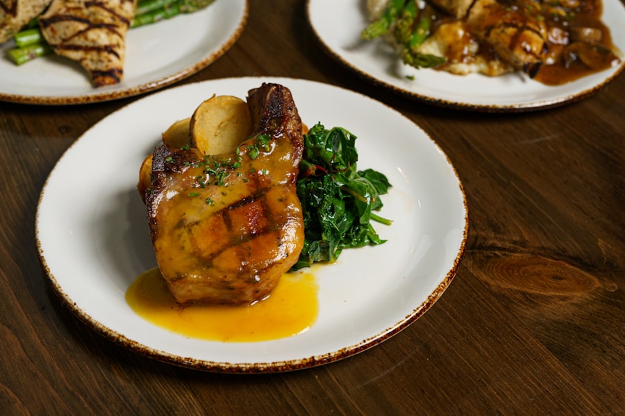 Côte de veau normande